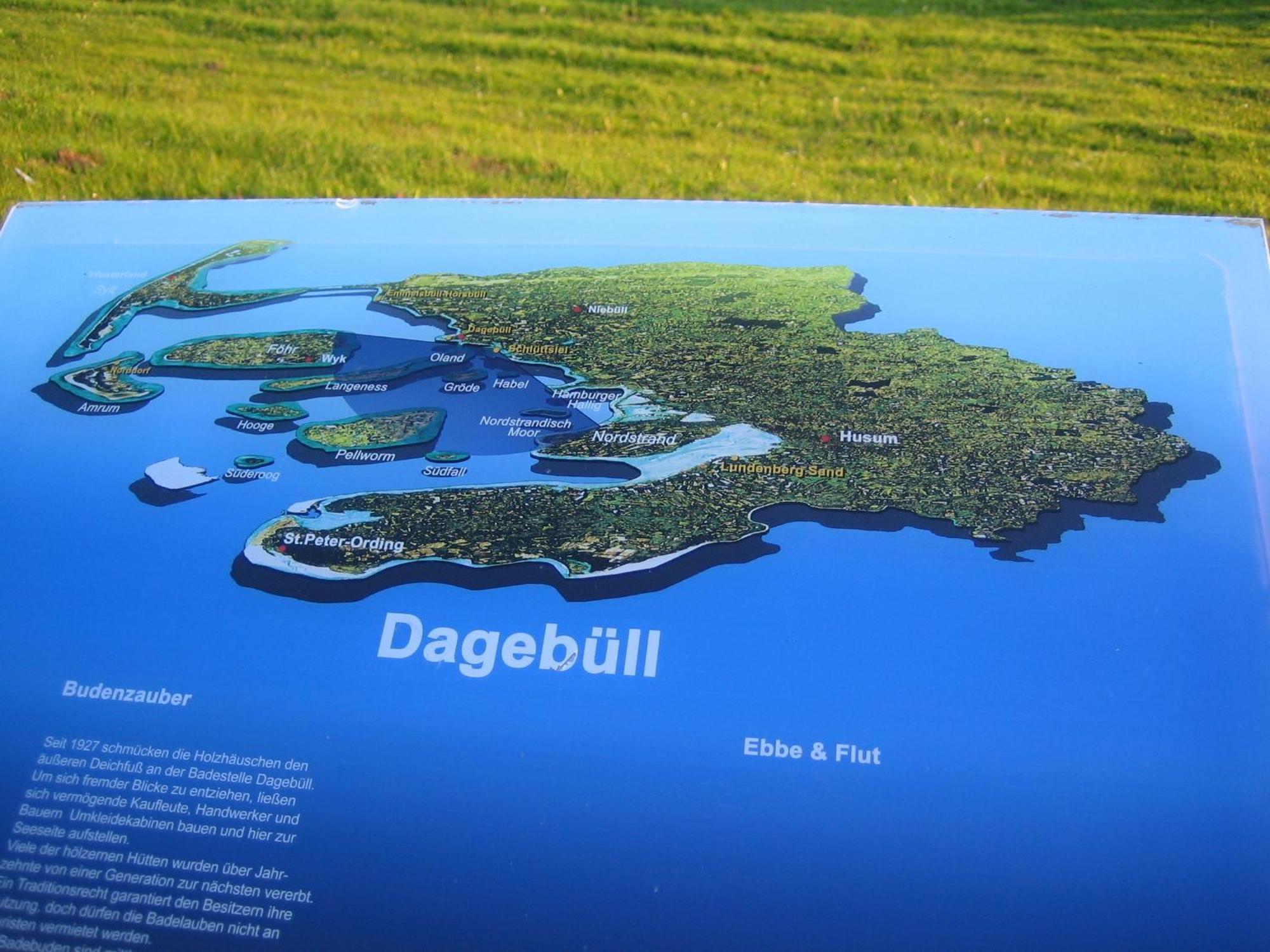 Haus Halligblick, Ferienwohnungen Am Wattenmeer, Whg Hamburger Hallig Dagebuell Exterior photo